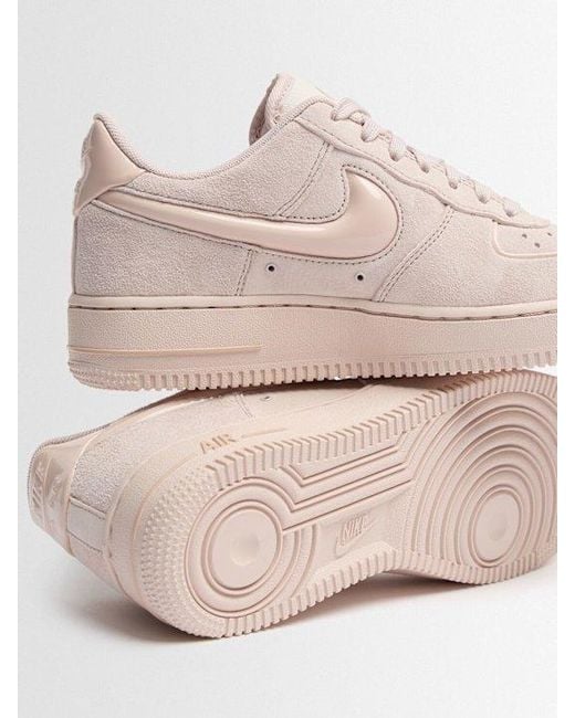 Nike Pink Casual Leather Shoes