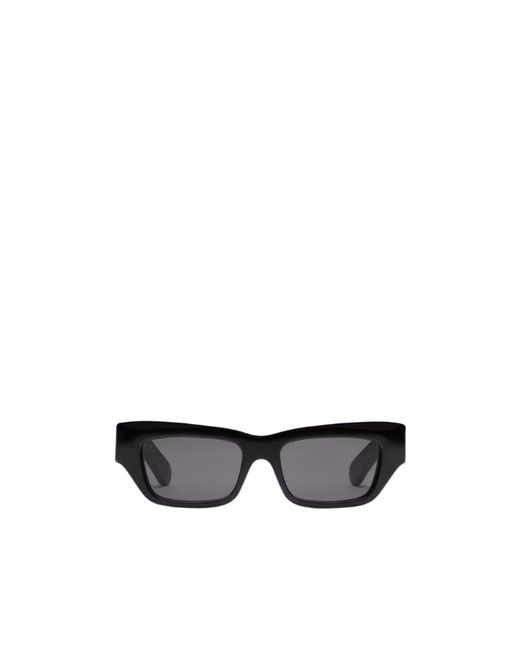 Gucci White Eyewear Rectangle Framed Sunglasses for men