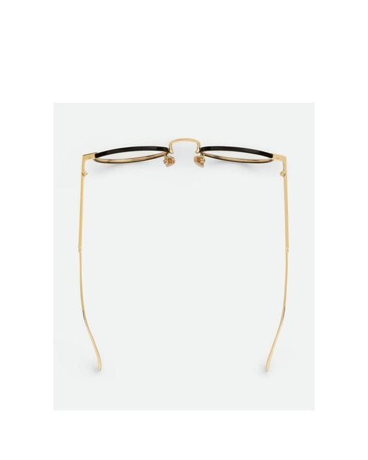 Bottega Veneta Metallic Classic Panthos Sunglasses