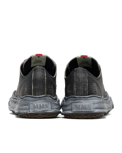 Maison Mihara Yasuhiro Black Hank Og Low-Top Lace-Up Casual Sneakers for men