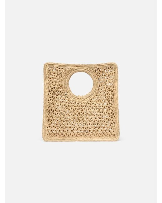 Jacquemus Metallic The Spiaggia Small Square Bag