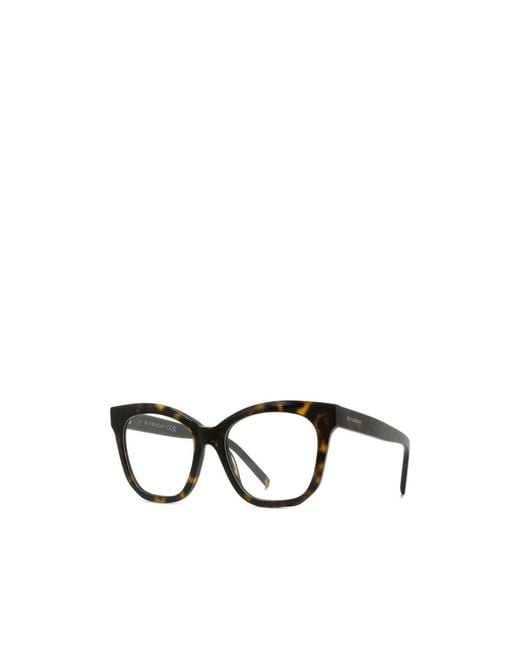 Givenchy White Eyewear Butterfly Frame Glasses