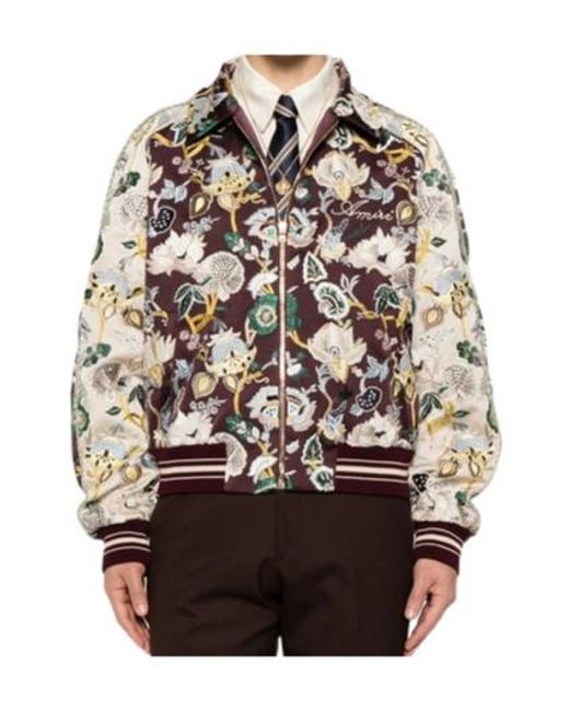 Amiri Multicolor Floral Pattern Jacket for men