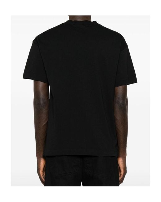 Palm Angels Black Logo T-Shirt for men