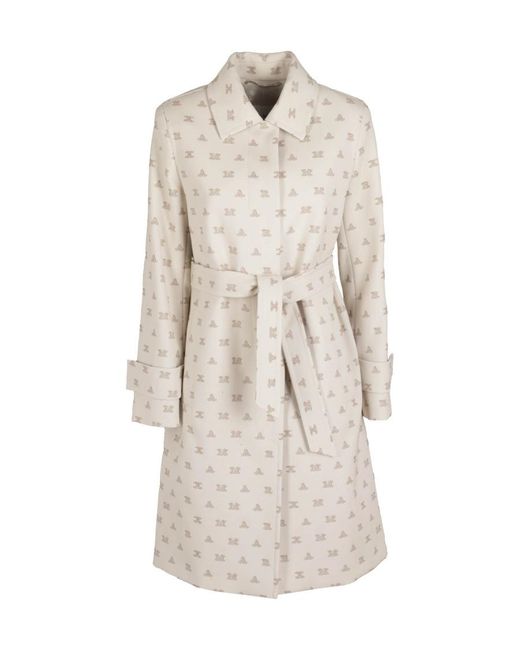 Max Mara White Logo Windbreaker