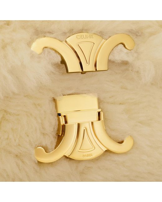 Céline Natural Teen Triomphe Bag