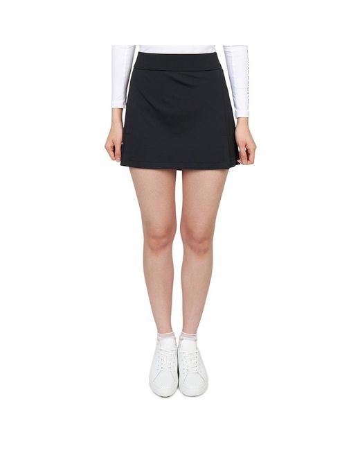 J.Lindeberg Black A-Line Skirt