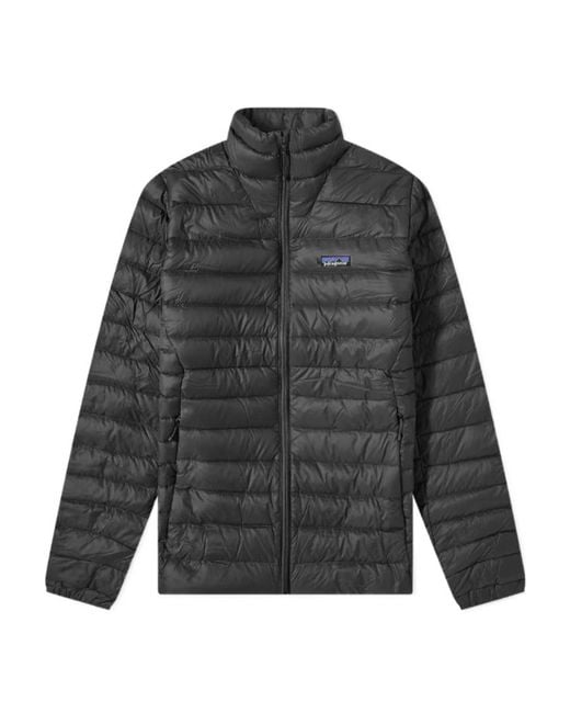 Patagonia Gray Quilted Lightweight Down Jacket for men