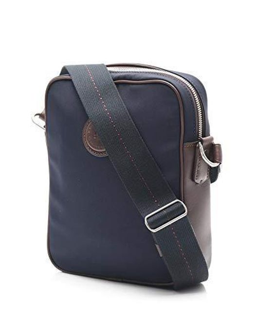 Dunhill Blue Logo Shoulder Bag for men
