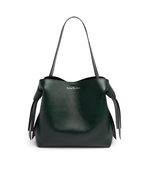 Acne Black Top Handle Shoulder Bag