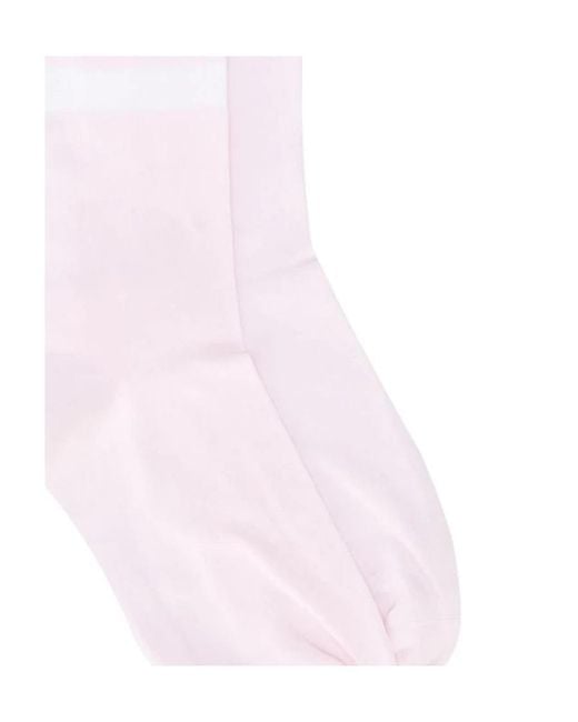 Thom Browne Pink Mid Calf Socks