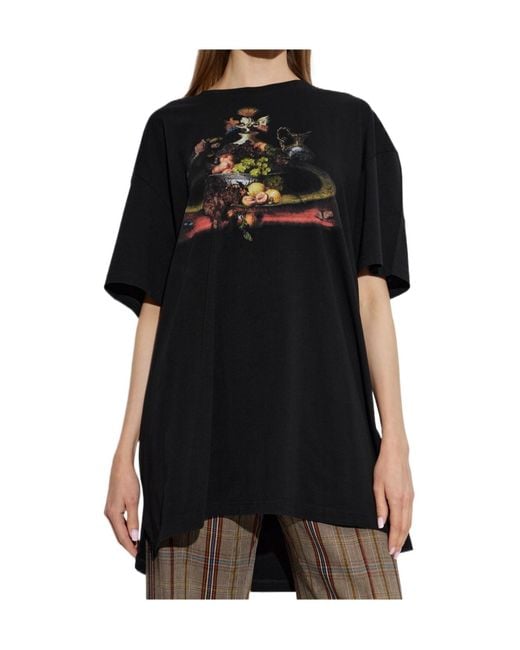 Vivienne Westwood Black Short-Sleeved T-Shirt for men