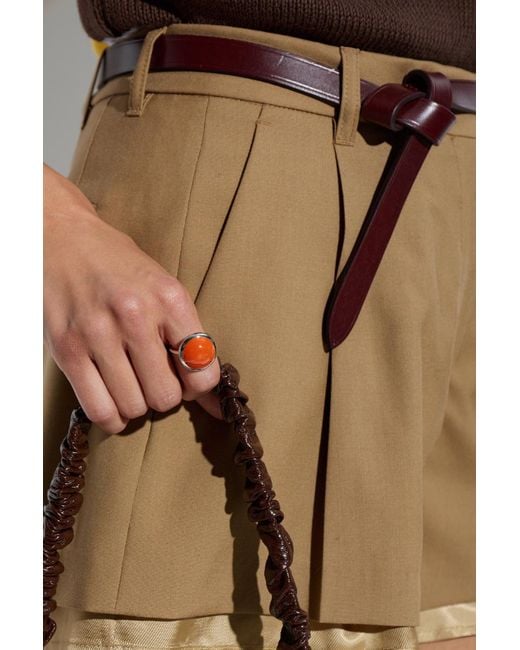 Marni Orange Brass Ring