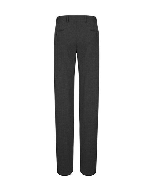 Emporio Armani Gray Straight Casual Pants for men