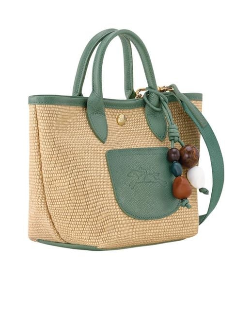 Longchamp Green Le Pliage Collection Xs Basket Bag