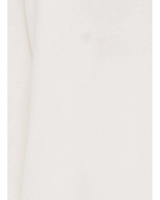 Jacquemus White Logo Printed Crewneck T-Shirt for men