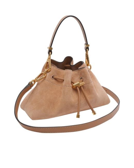 Jimmy Choo Natural Chinch Small Handbag