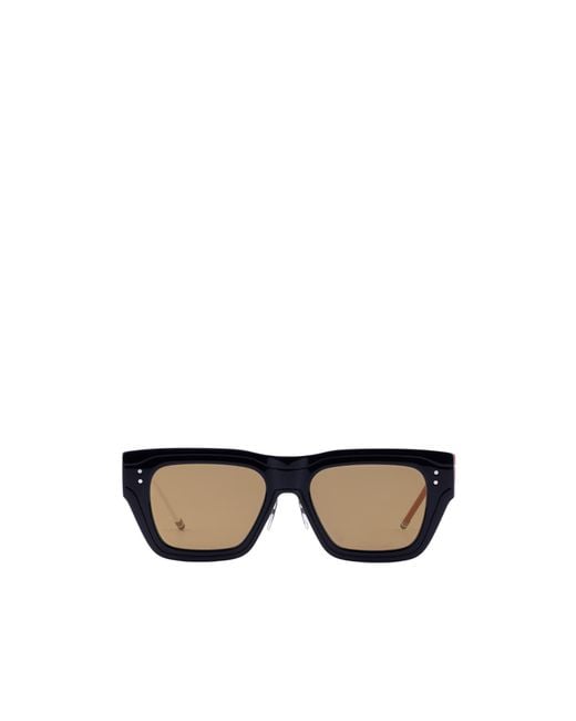 Thom Browne Multicolor Eyewear Rectangle Frame Sunglasses