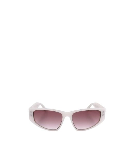 Isabel Marant Pink Ism Sugeometric Frame Sunglasses