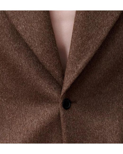 Dior Brown Single-Breasted Jacket for men