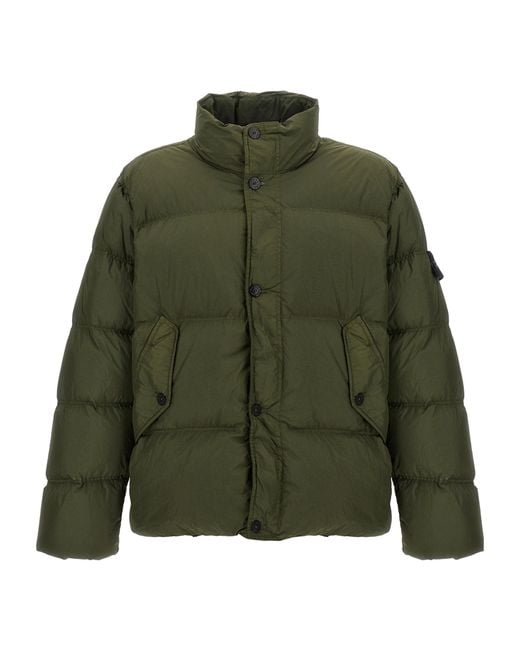 Stone Island Green Coats & Jackets for men