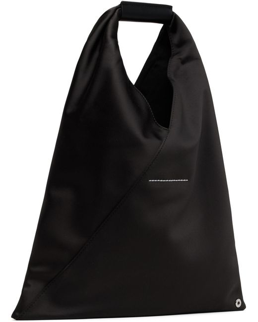 MM6 by Maison Margiela Black Small Year Of The Snake Japanese Tote Bag for men