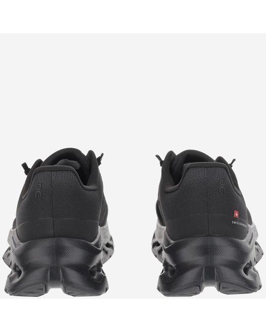 On Shoes Black Cloudtilt Lace-Up Sneakers for men