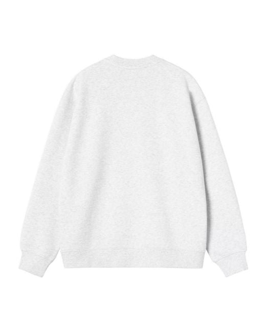 Carhartt White W' Carhartt Sweatshirt