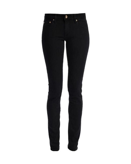 Moschino Black Logo Jeans