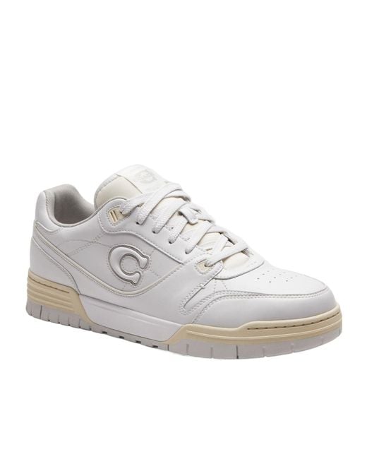 COACH White Soho Sneaker for men
