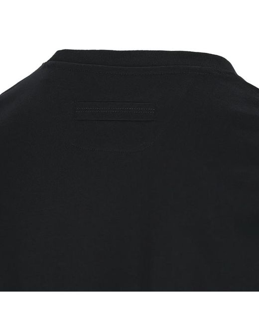 Zegna Black Short Sleeve Crewneck T-Shirt for men