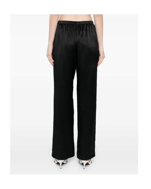 Reformation Black Olina Trousers