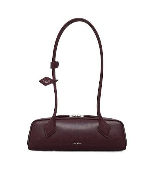 Alaïa Purple Alaïa Le Teckel Small Shoulder Bag
