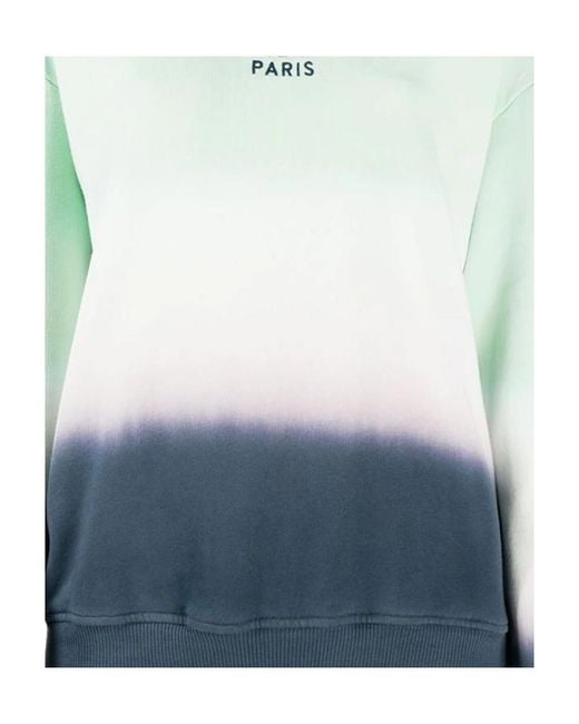 Givenchy Blue Logo Graded Sweater