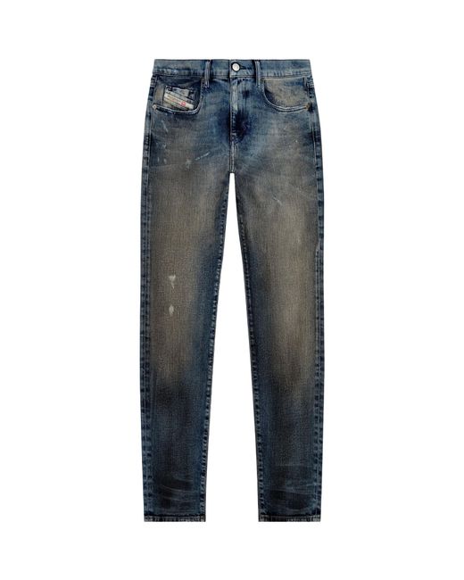 DIESEL Blue 2019 D-Strukt Straight-Leg Jeans for men