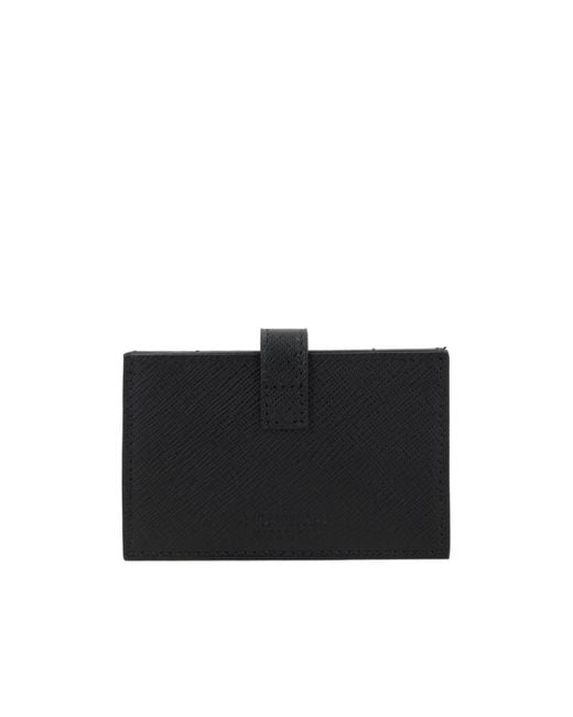 Montblanc Black Meisterstück Press-Stud Cardholder for men