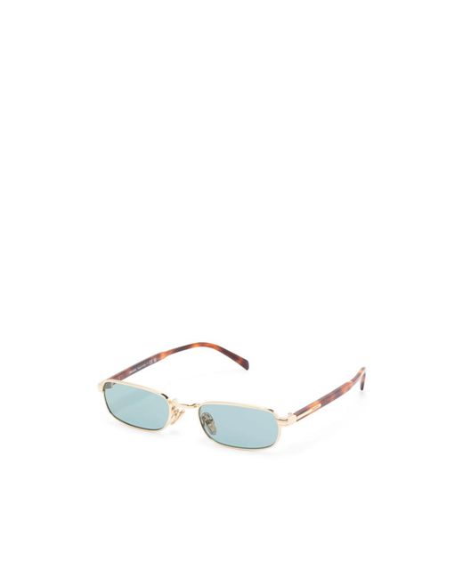 Prada White Full Frame Sunglasses for men