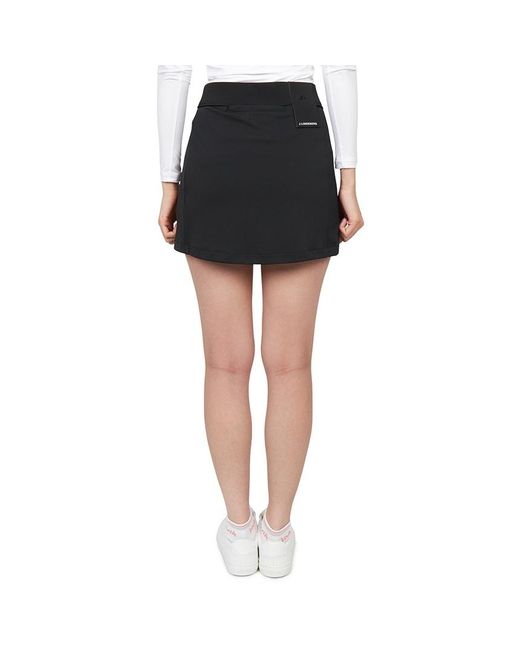 J.Lindeberg Black A-Line Skirt