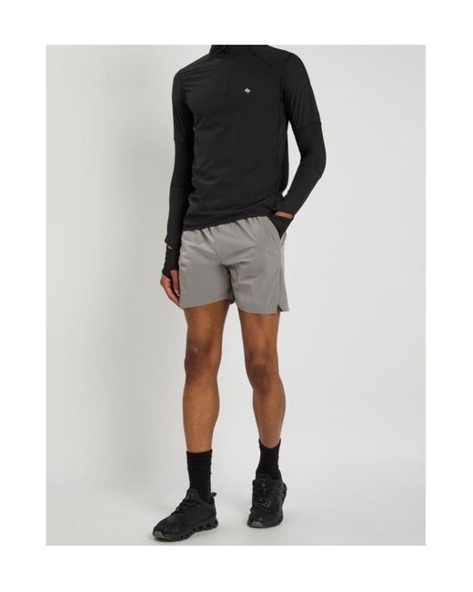 Represent Black 247 Run Quarter Zip Stretch-Jersey Jacket for men