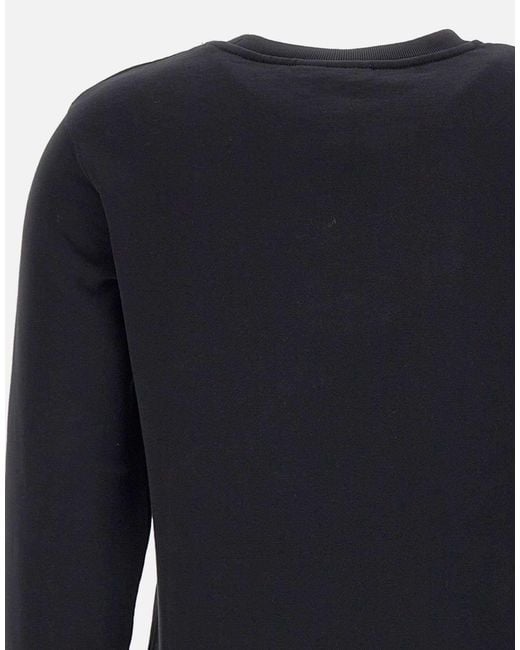 Maison Kitsuné Black Maison Kitsuné Fox Head Patch Crewneck Sweatshirt
