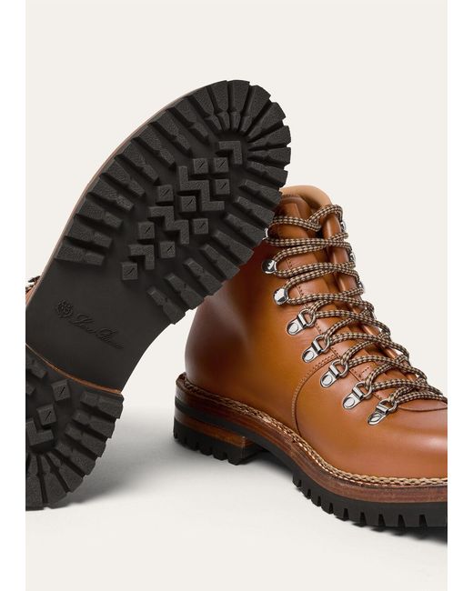 Loro Piana Brown Aspen Walk Boot for men