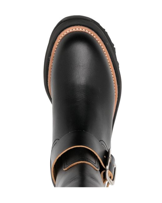 Sacai Black Long Boots