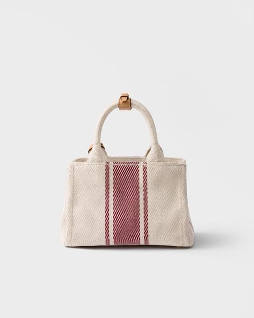 Prada Pink Jardinière Small Tote Bag