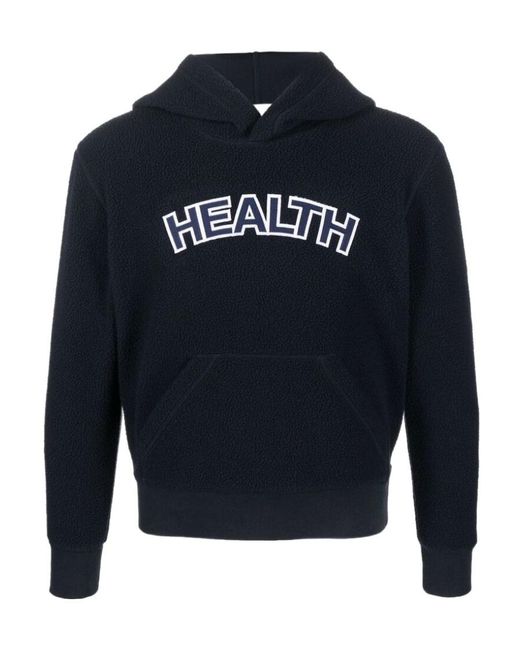 Sporty & Rich Blue Sherpa Health Hoodie