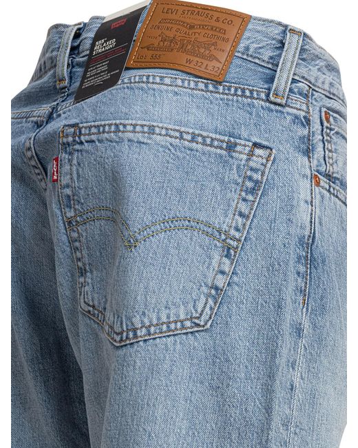 Levi's Blue 555 Jeans for men