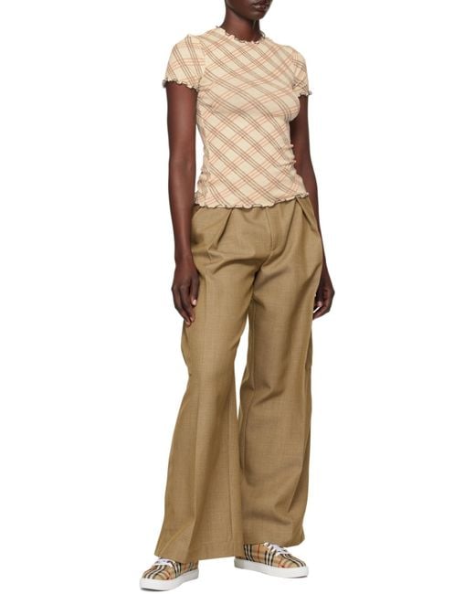 Burberry Brown Sneakers