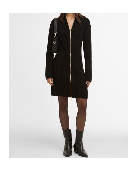 Barbour Black Long Sleeve Dress