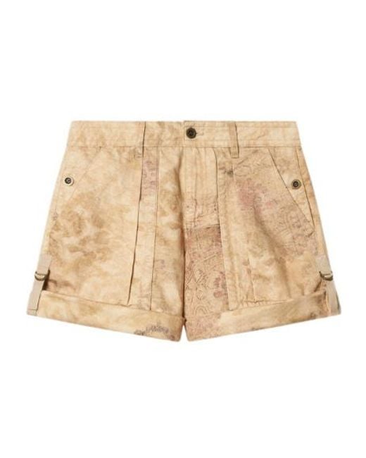 Isabel Marant Natural Calissy Shorts
