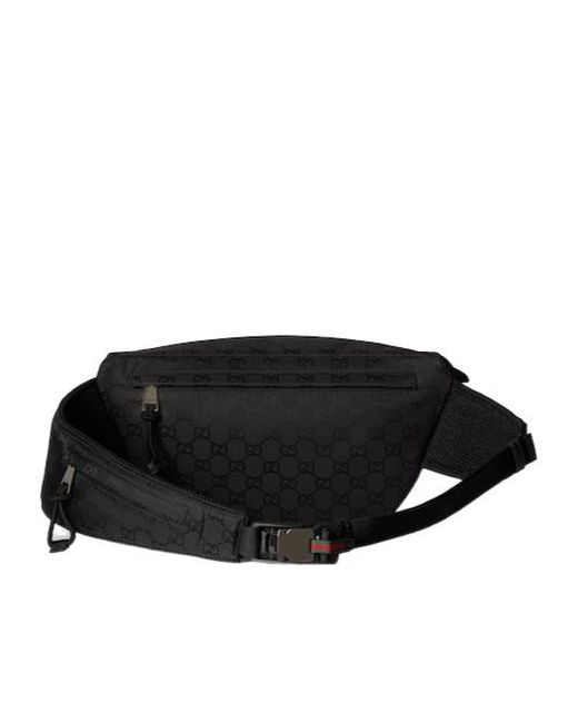 Gucci Black Small Gg Belt Bag for men
