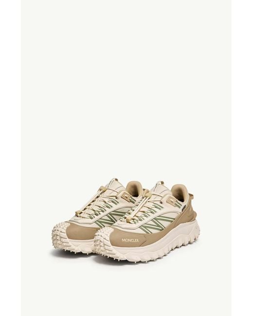 Moncler Natural Waterproof Sneakers With Eva Midsole And Vibram Megagrip Rubber Sole for men